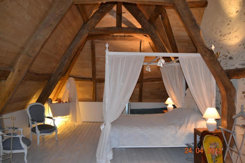 Manoir De Belle-Noe Bed and Breakfast Dol-de-Bretagne Værelse billede