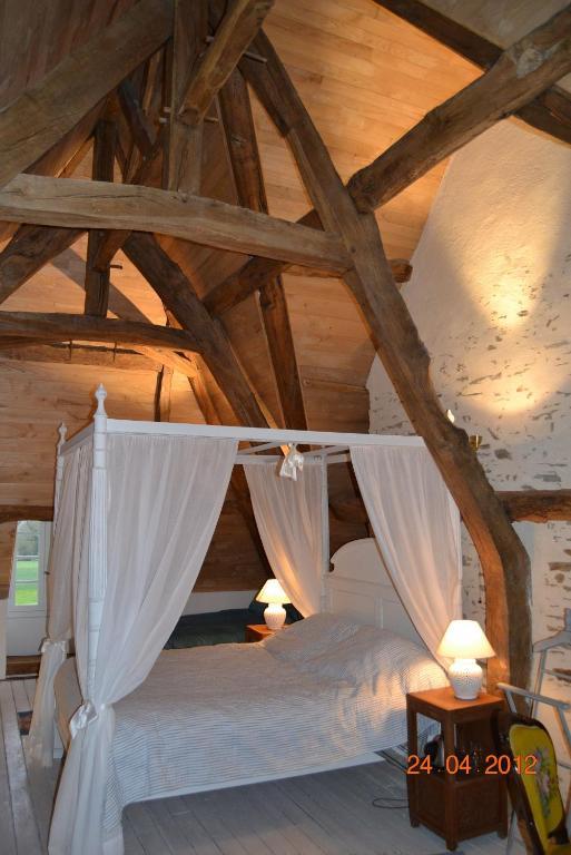 Manoir De Belle-Noe Bed and Breakfast Dol-de-Bretagne Værelse billede