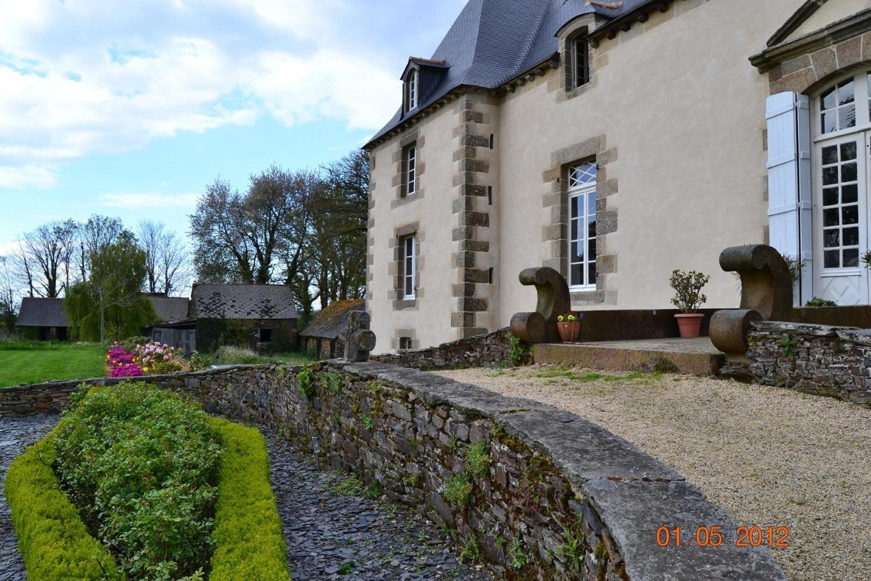Manoir De Belle-Noe Bed and Breakfast Dol-de-Bretagne Eksteriør billede